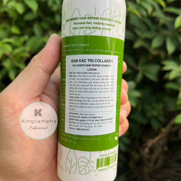 Xịt dưỡng đạm Acai Berry Collagen 300ml