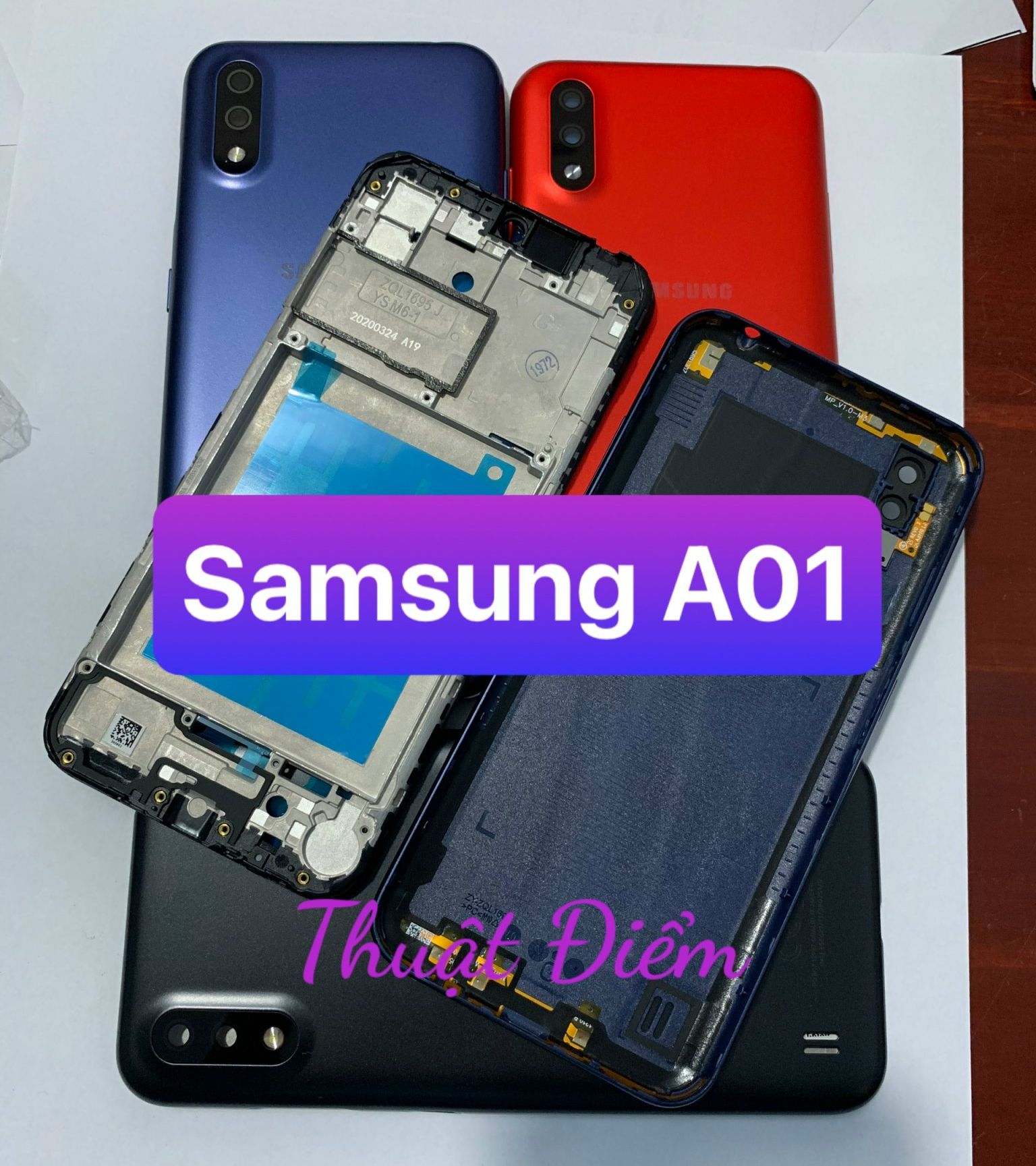 bộ xương vỏ samsung A01