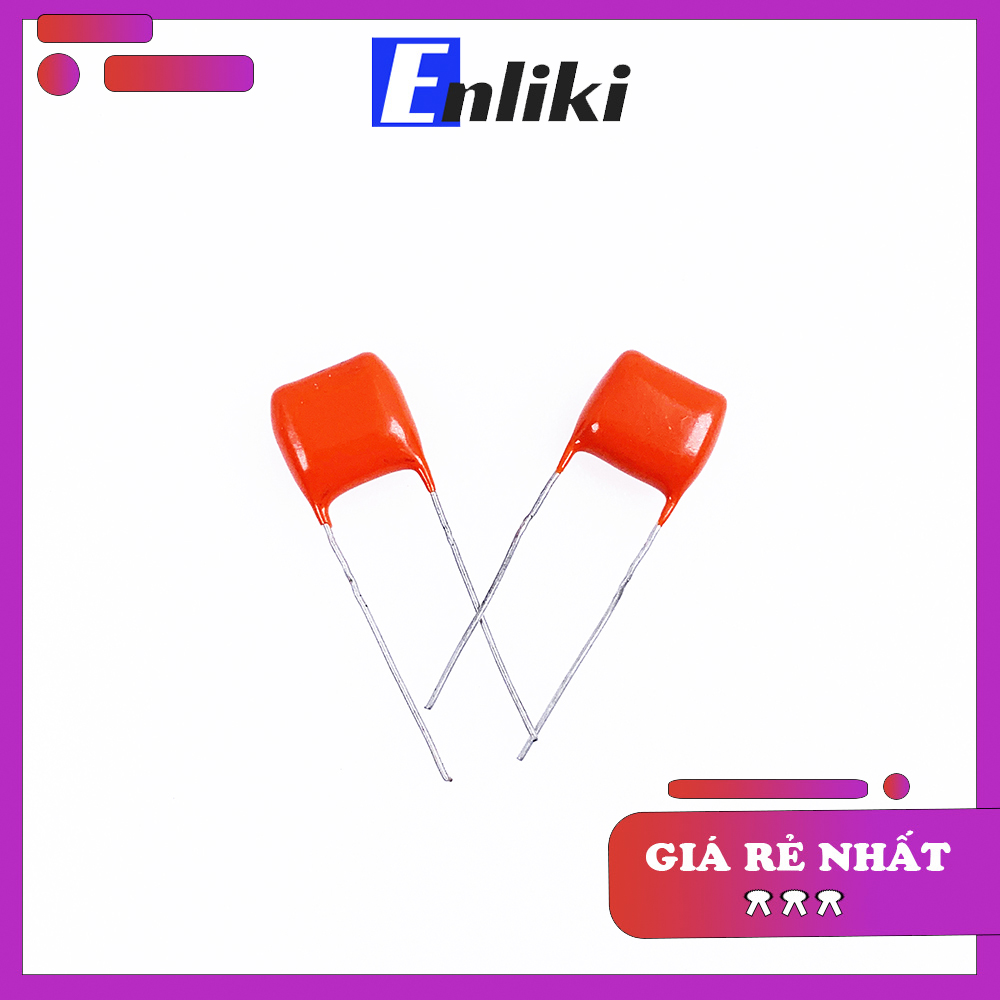 Tụ 1uF 105 63V PHILIPS  Màu Cam 7.5mm