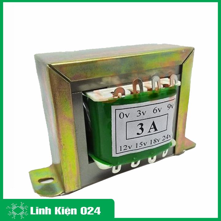 Biến áp thường 3A 6V 9V 12V 15V 18V 24V