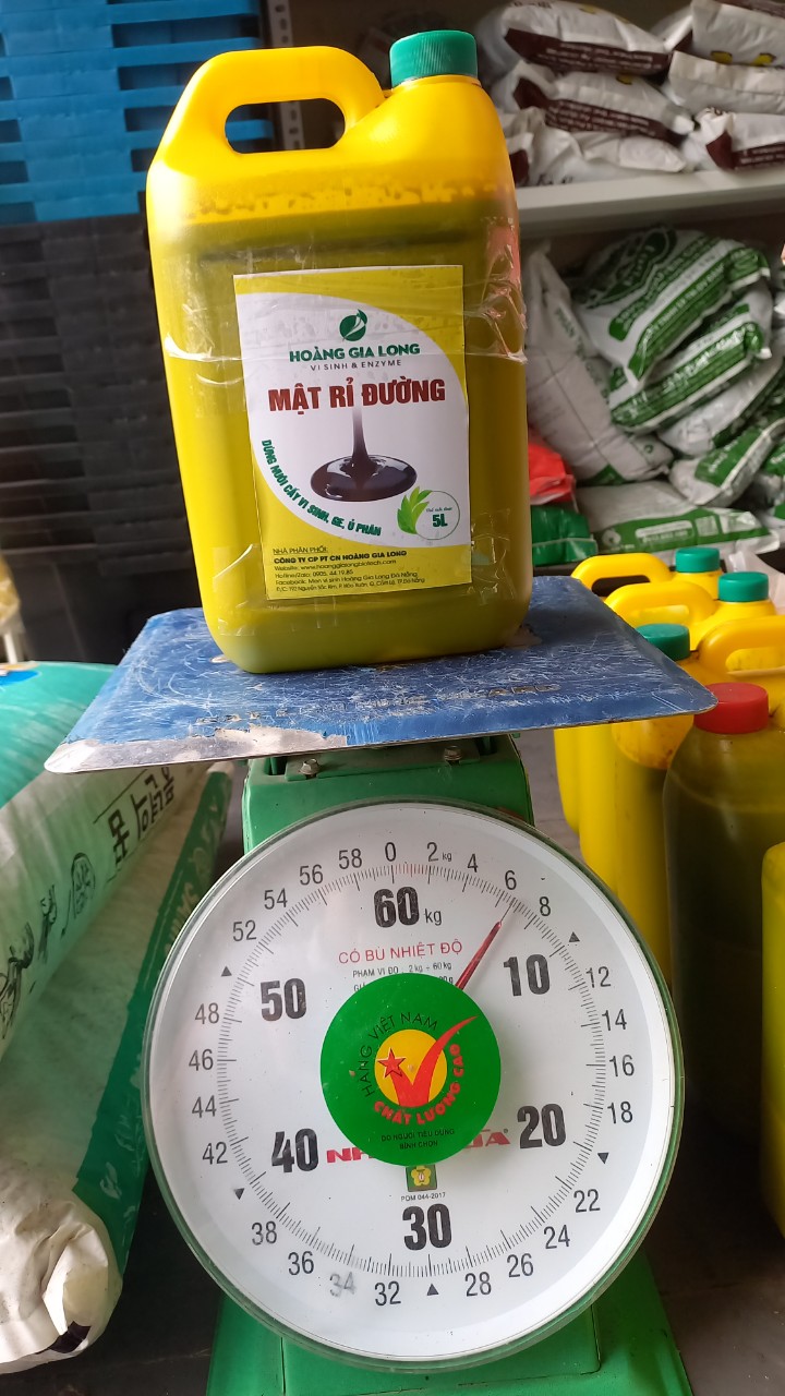 Mật rỉ đường nuôi cấy vi sinh (can 5 lít = 6.5kg)