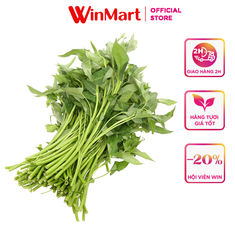 [Siêu thị WinMart] - Rau muống WinEco gói  500g
