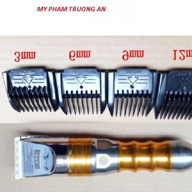 Tông đơ cắt tóc chuyên nghiệp pin trâu B60 (LƯỠI SỨ )