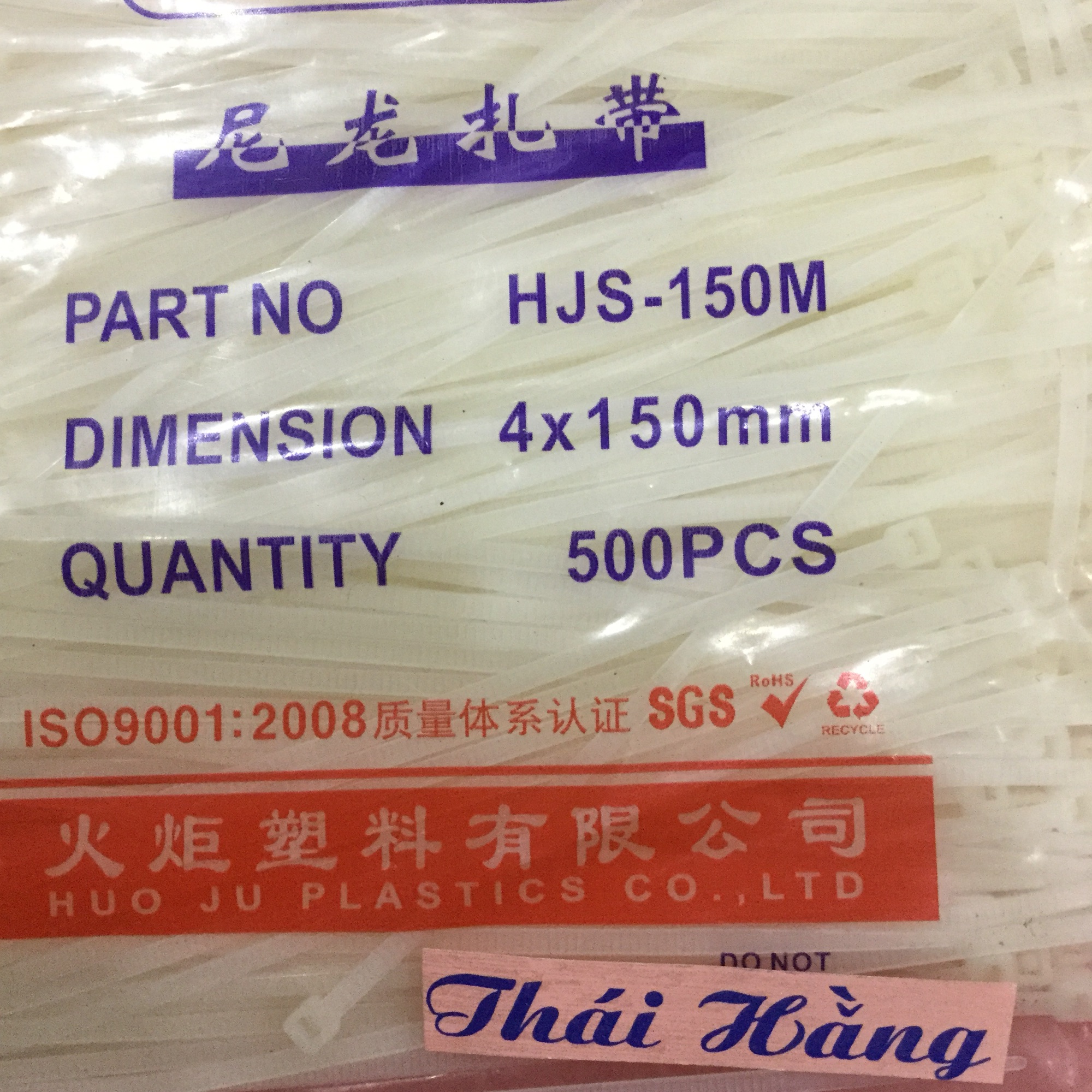 Dây thít 4x150mm-500 chiếc