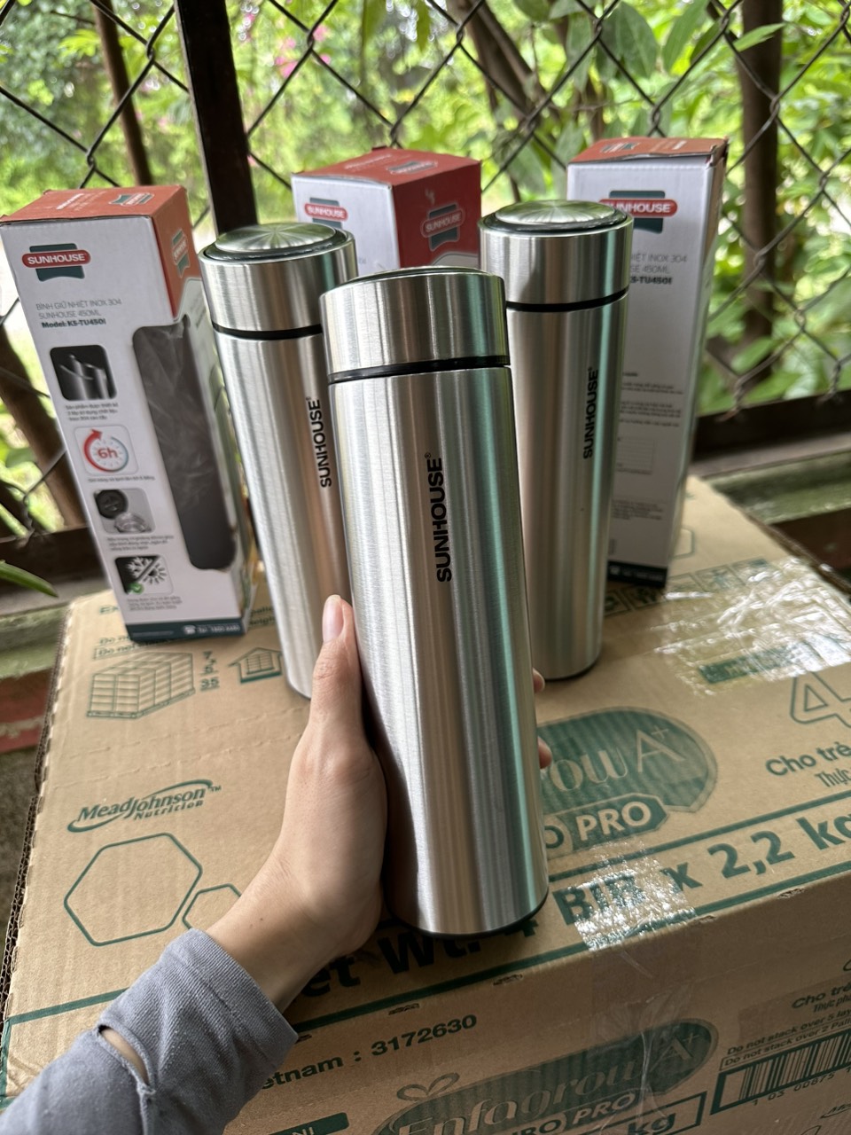 Bình Giữ Nhiệt Lock And Lock (Quà Tặng Từ Ensure)