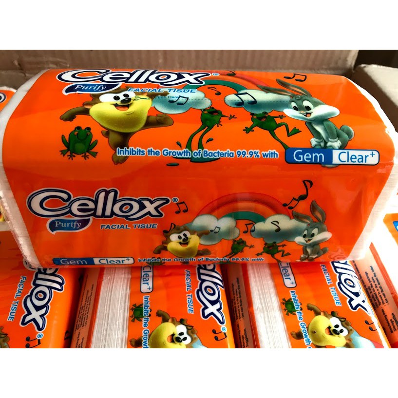 [HCM]Giấy rút lụa Cellox 260 tờ [Khăn giấy rút]