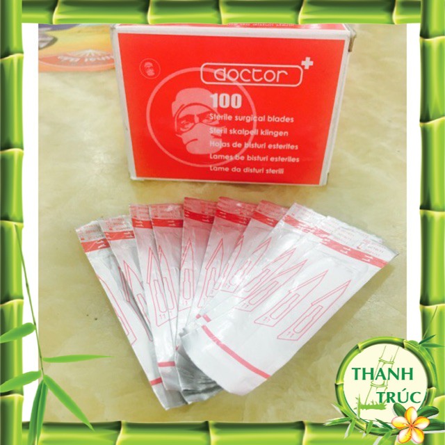 Lưỡi Dao Mổ Doctor Số 11 hộp 100 cái