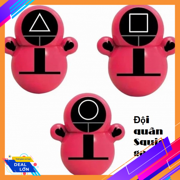 Lật Đật Mini , lật đật mô phỏng nhân vật Squid games -  Lật Đật Mô Hình Trò Chơi Con Mực 2021 Cho Mọi Lứa Tuổi