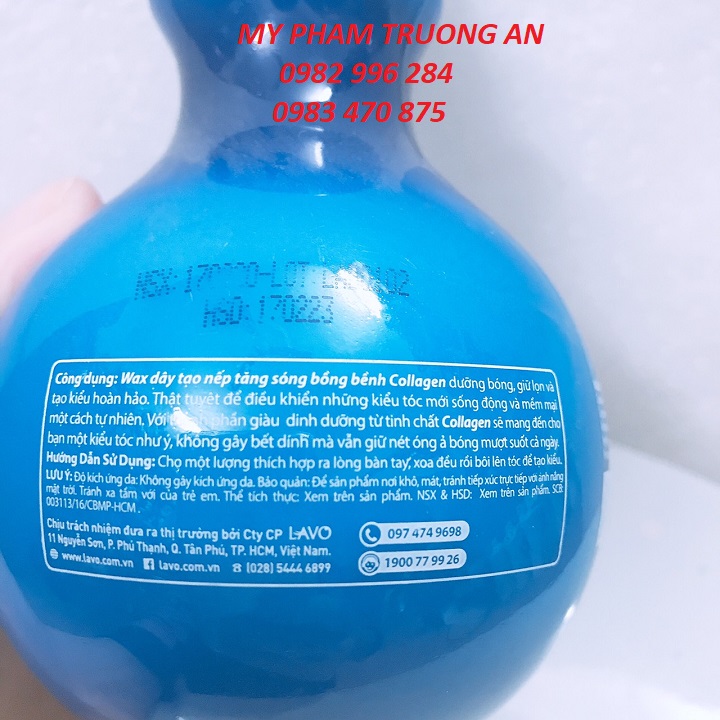 WAX DÂY TẠO KIỂU TÓC LAVOX