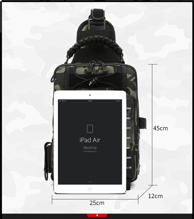 Balo đeo chéo Tactical.