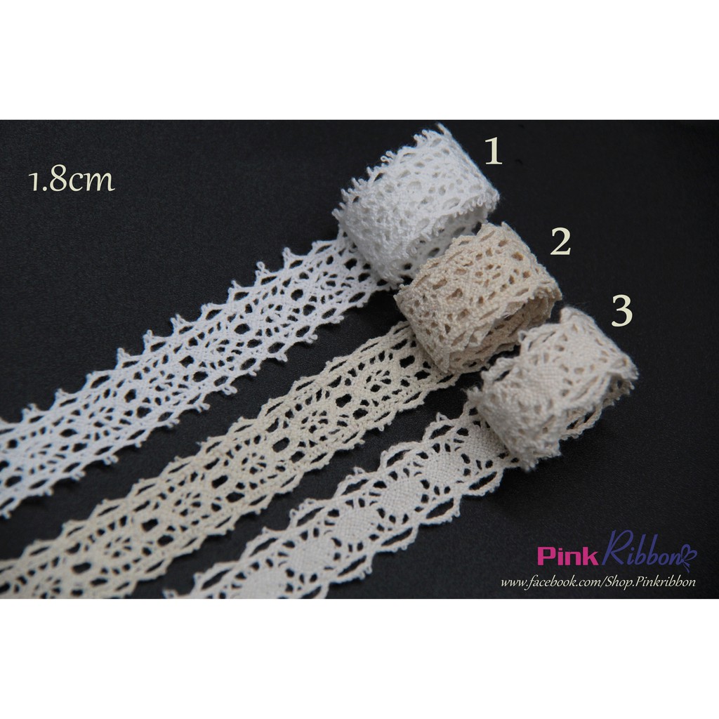 Ren 1.8cm màu kem-be