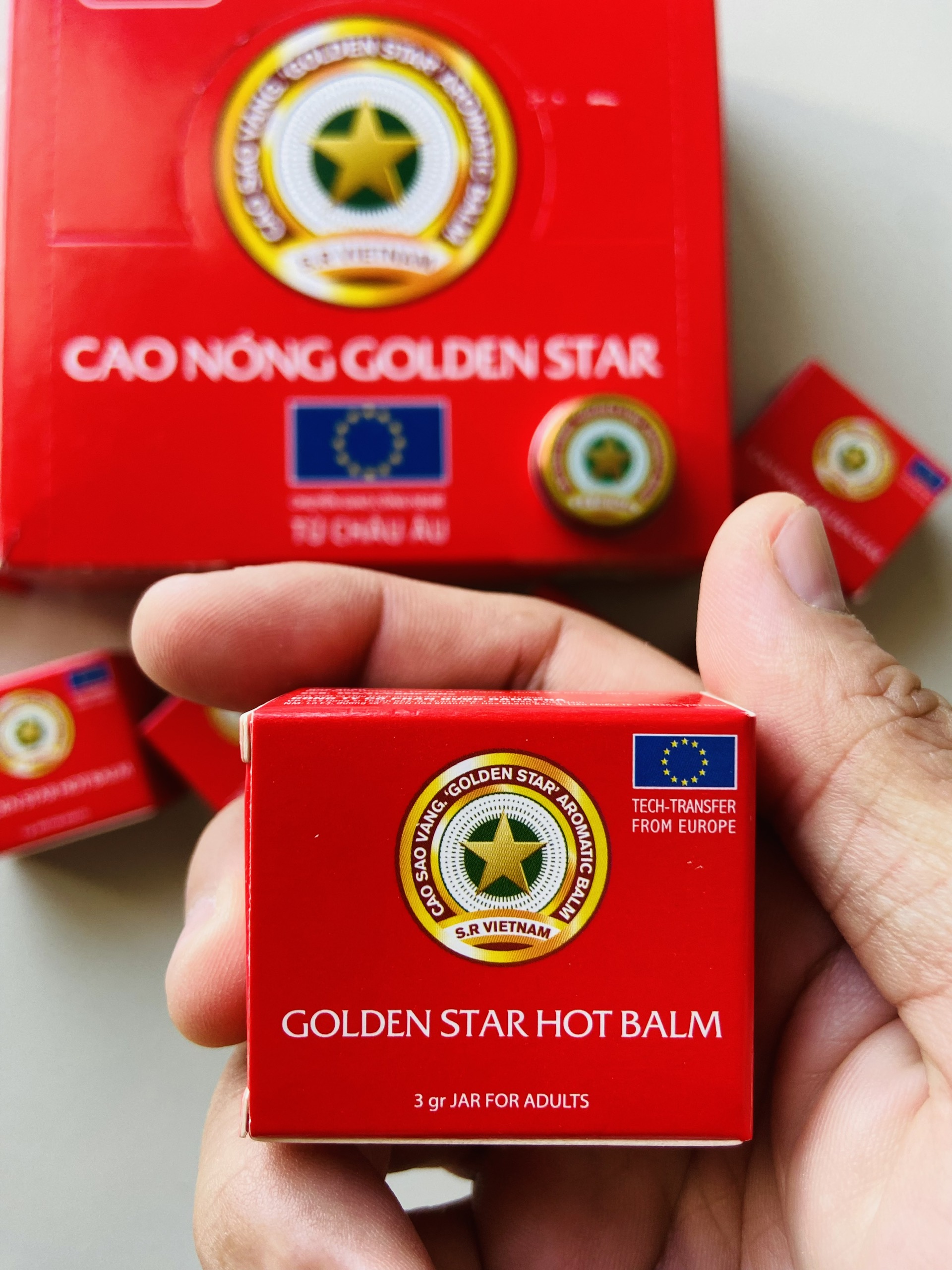 Combo 2 Cao sao vàng 3G + 1 Ống hít sao vàng
