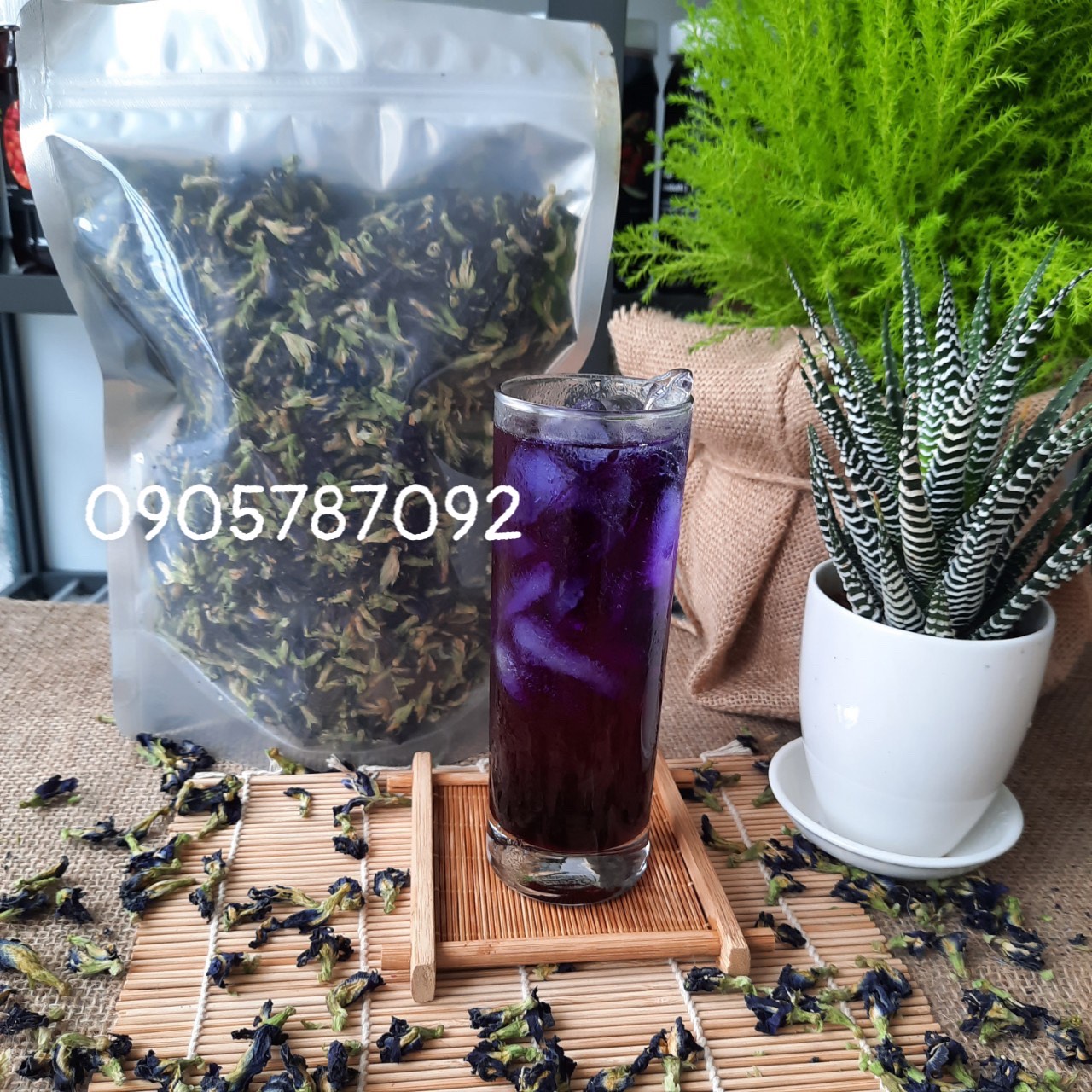 trà hoa đậu biếc cánh mỏng 1kg