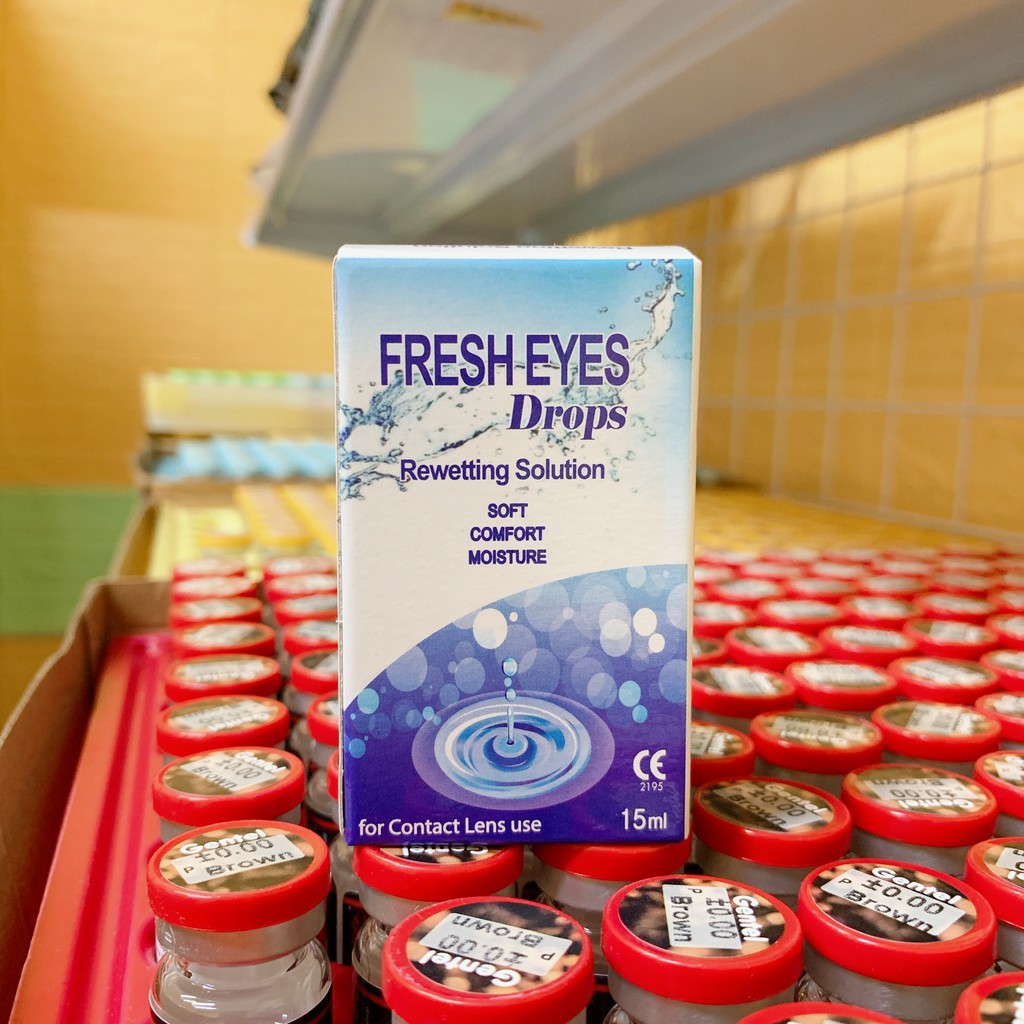 Nước Nhỏ Mắt Cho Lens ( Nước Mắt Nhân Tạo)