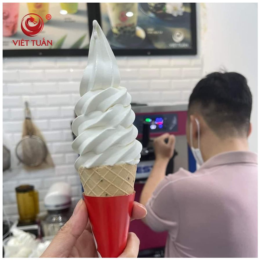 Bột Làm Kem Tươi Nguyên Vị Original, Mướt Mịn, Mềm Béo, Lâu Tan Gói 800g Hiệu Việt Tuấn