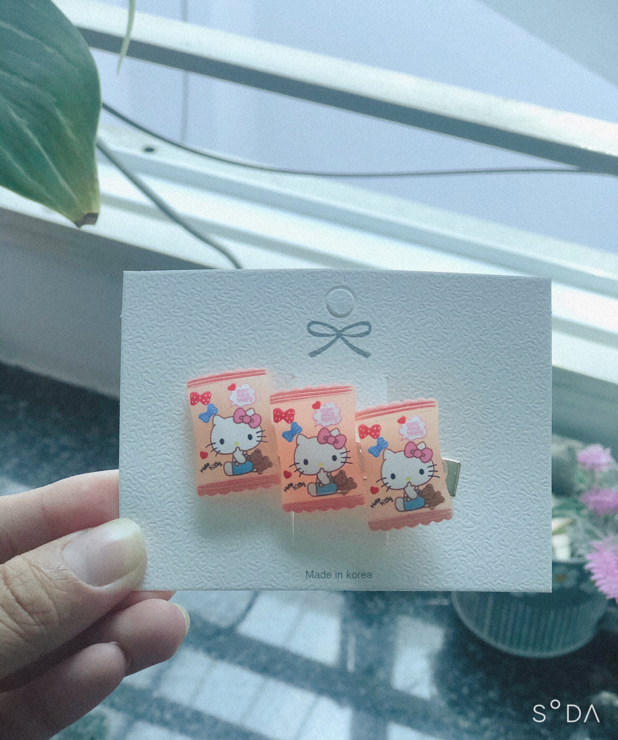 KẸP TÓC SANNRIIOOO MẠ VÀNG SIÊU XINH MIKA MIKA