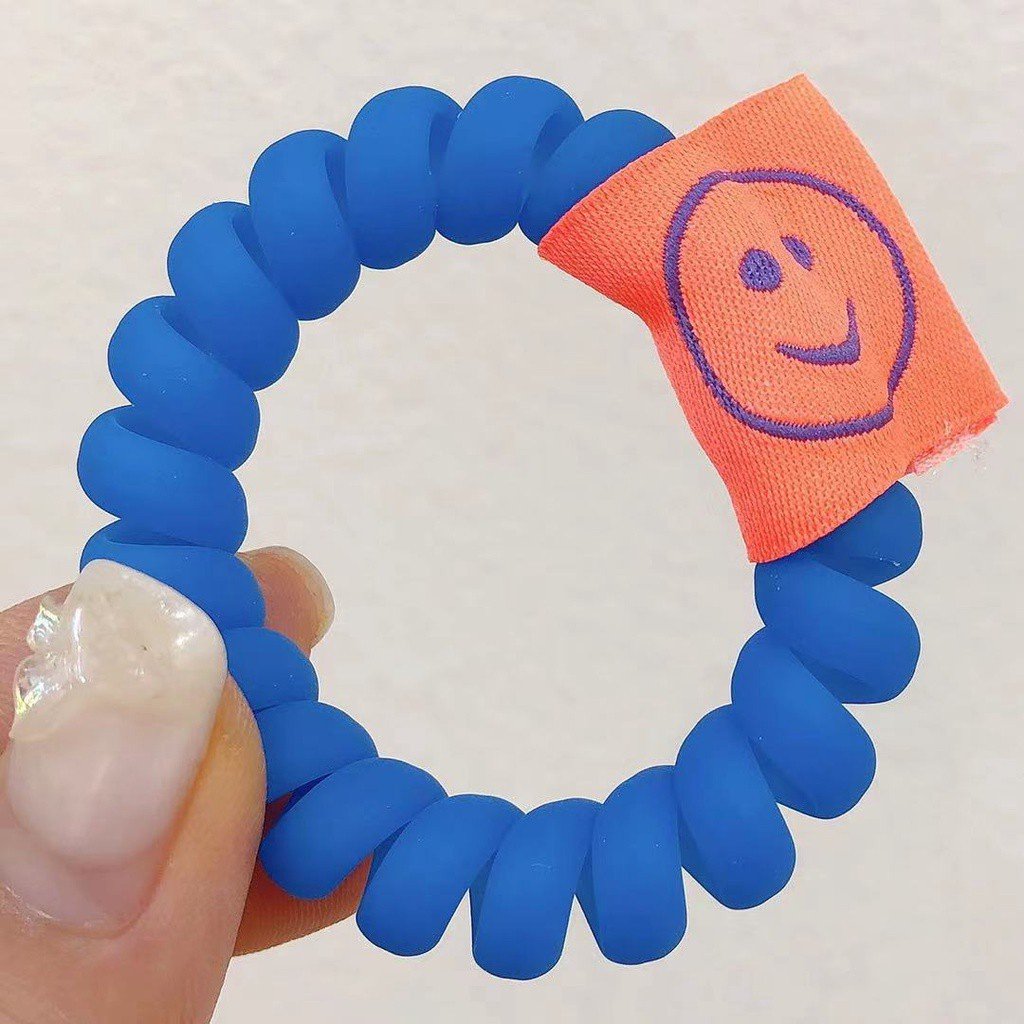 Cột tóc lò xo mix smile