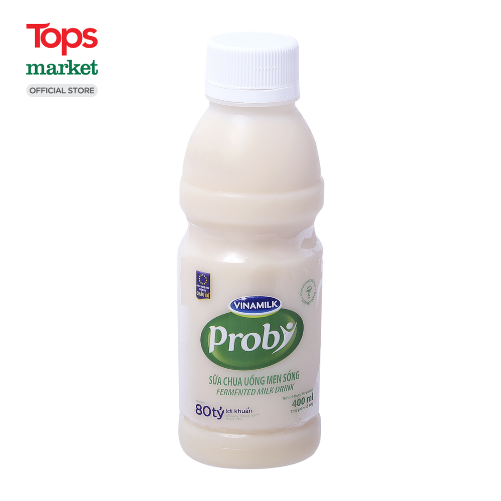 Sữa Chua Uống Men Sống Vinamilk Probi 400Ml - Siêu Thị Tops Market