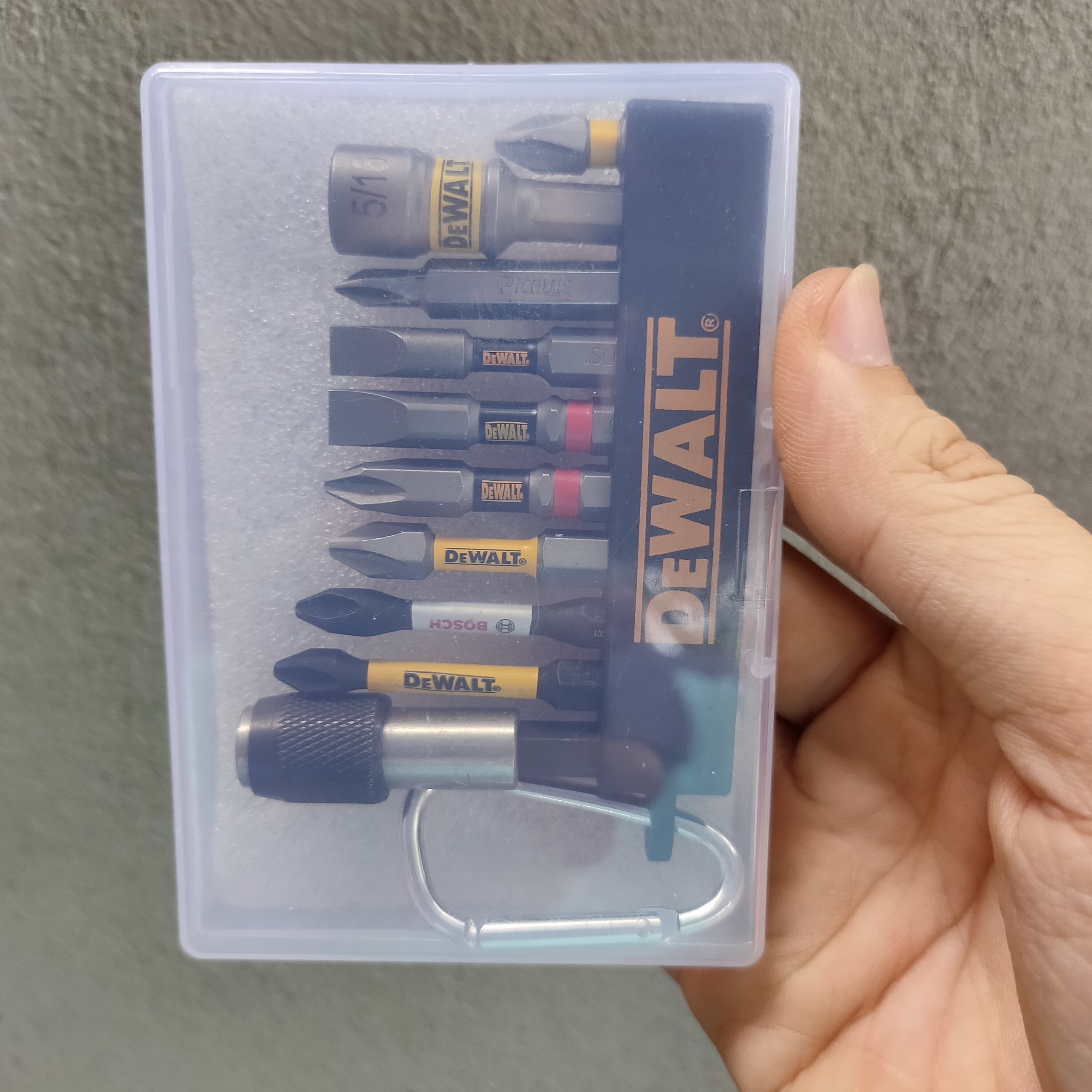 Set 8 Mũi Vặn Vít - Đầu Nối + Đầu Tôn