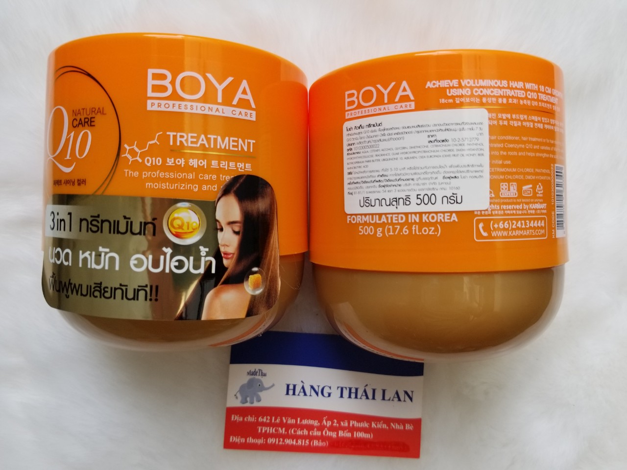 Kem ủ tóc Boya Q10 Thái Lan 500g