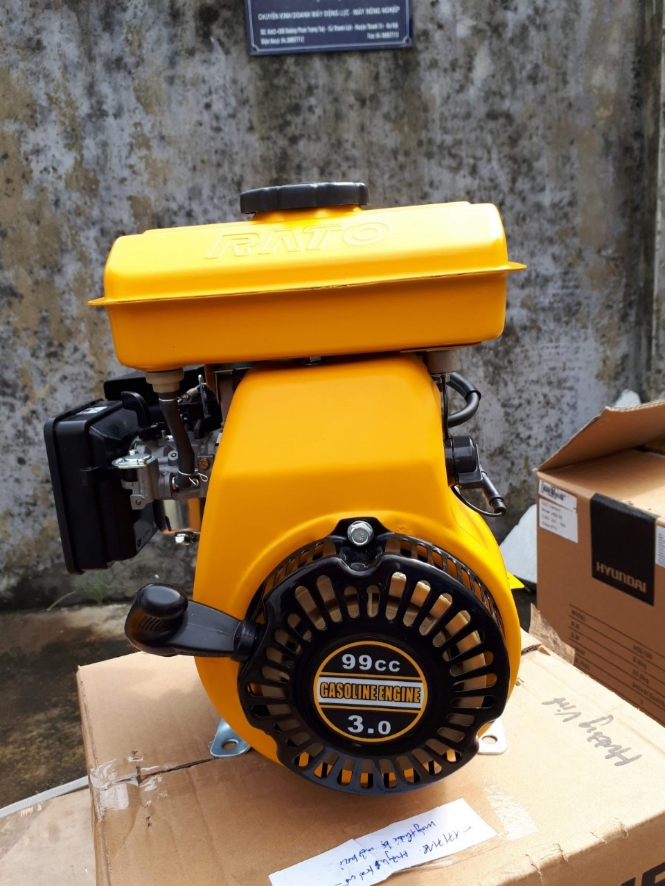 Máy Nổ – Động Cơ Xăng Rato 3HP RS100