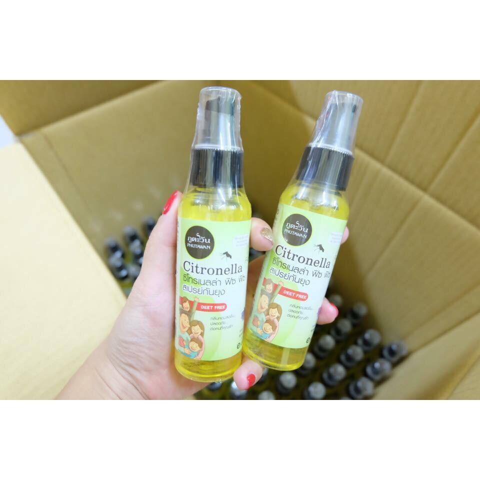 XỊT ĐUỔI MUỖI TINH DẦU XẢ ( THÁI LAN ) Citronella
