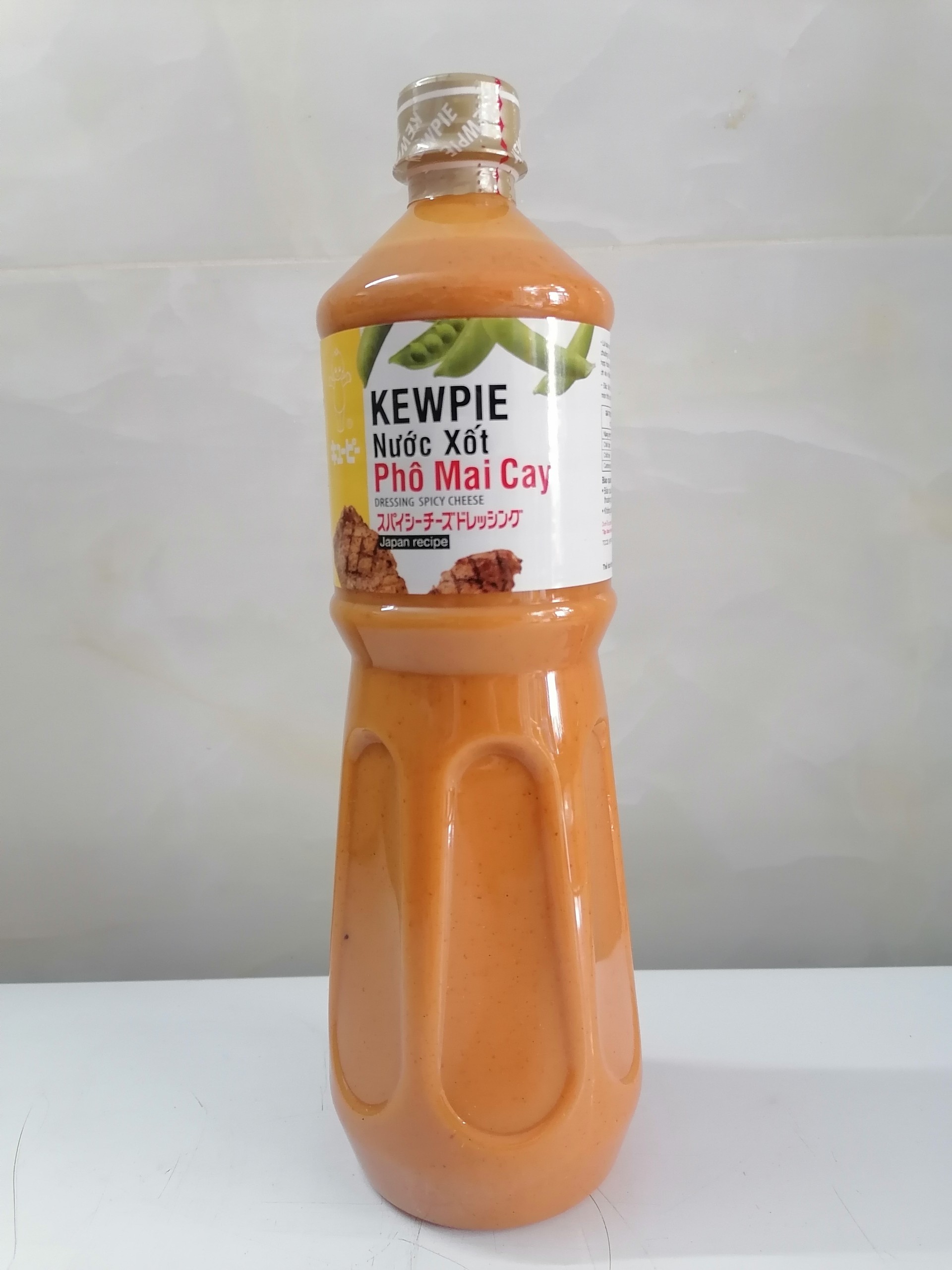 [CHAI LỚN 1 LÍT] NƯỚC XỐT PHÔ MAI CAY [VN] KEWPIE Dressing Spicy Cheese (hty-hk5)