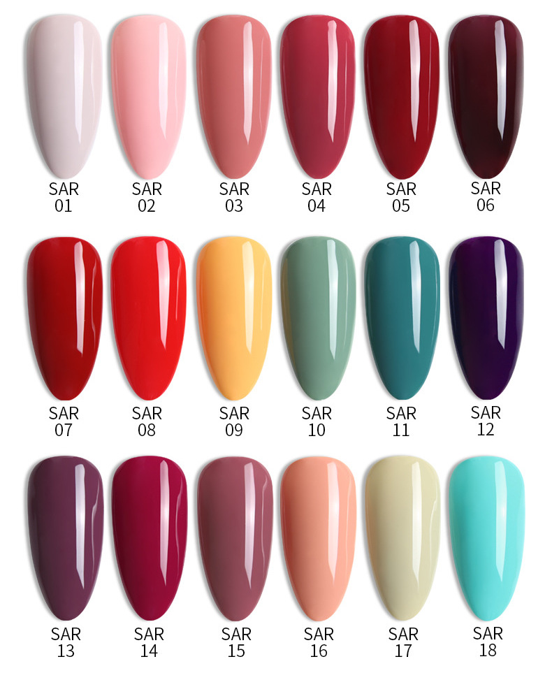 Sơn Gel AS Mã SAR 15ml ( Sơn Gel Hơ Máy )