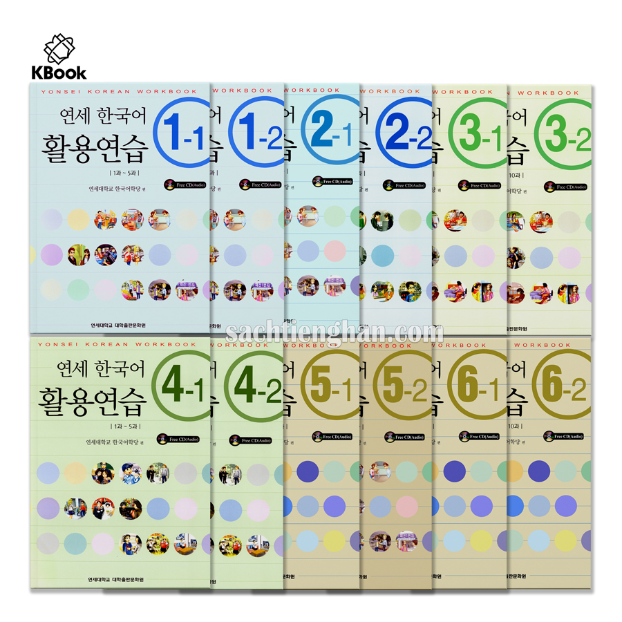Combo SBT Yonsei 1.1-> 6.2  _ 연세 한국어 활용연습 1.1 -> 6.2