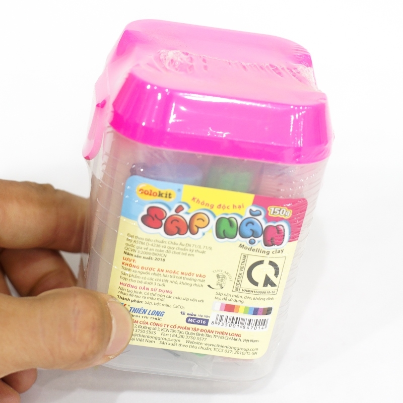 Sáp Nặn 12M MC-016 - Hồng