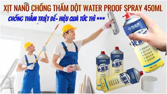 BÌNH XỊT CHỐNG DỘT CHỐNG THẤM ĐA NĂNG  Waterproof Spray Polyurethane
