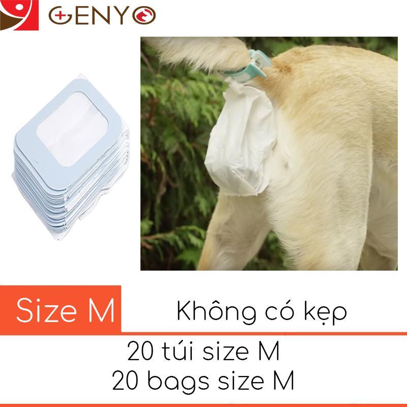 20 túi nilon hốt phân thông minh - Túi Nilon 002