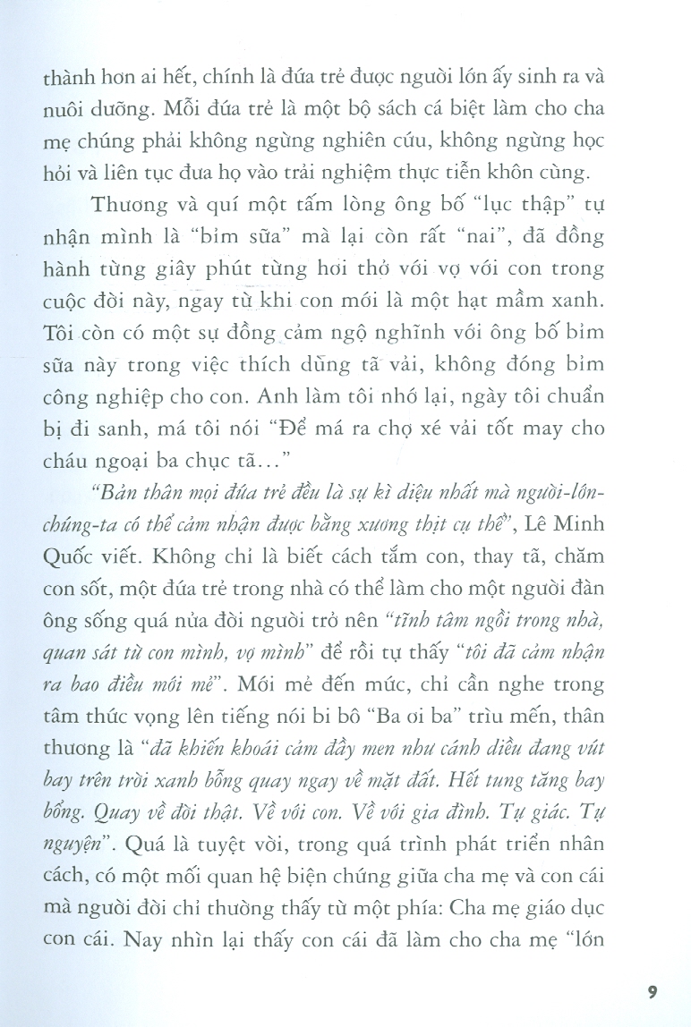 Từng Ngày Ba Mẹ Thở Theo Con