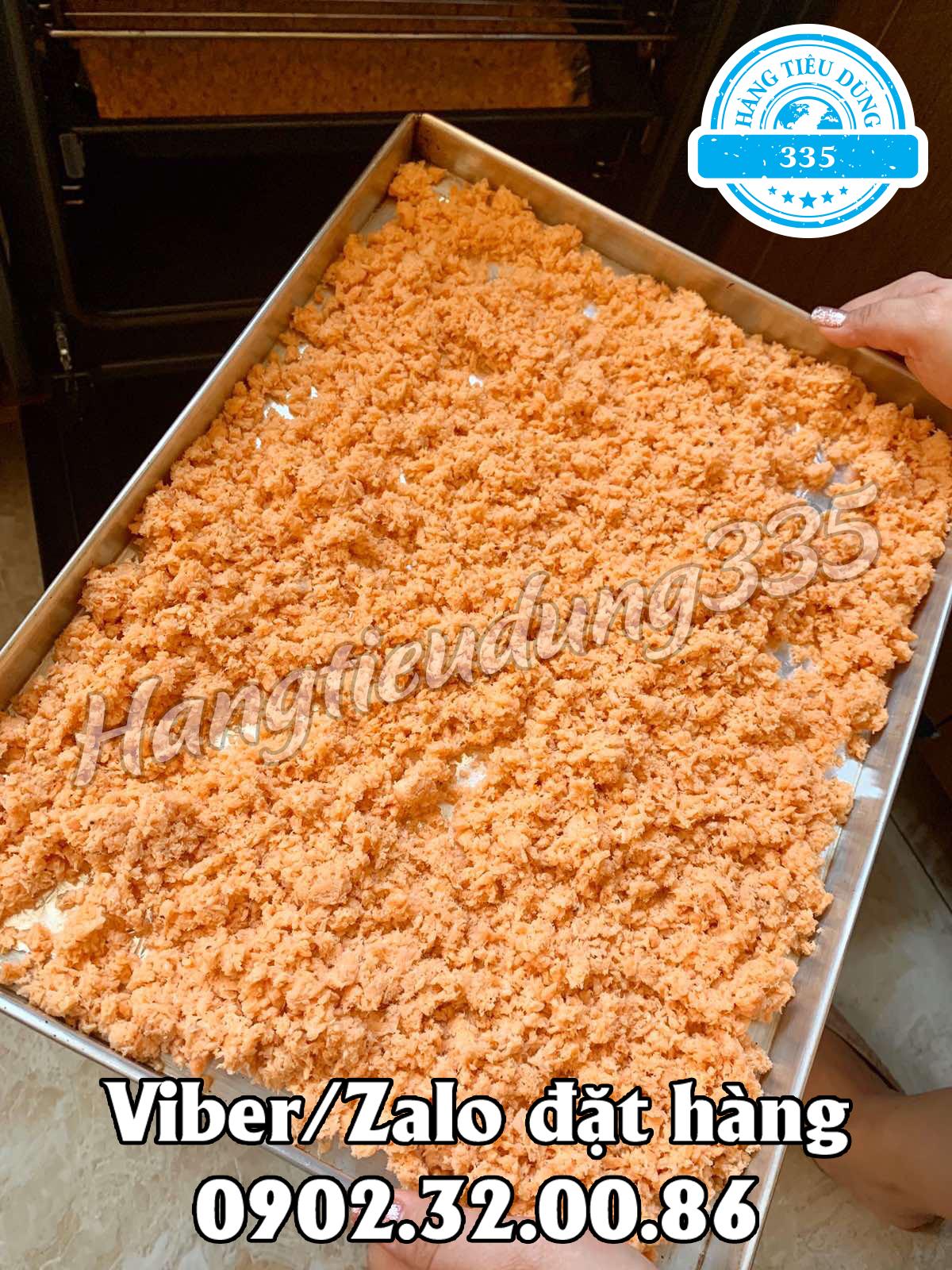 Chà bông cá hồi cho trẻ em - 200gr