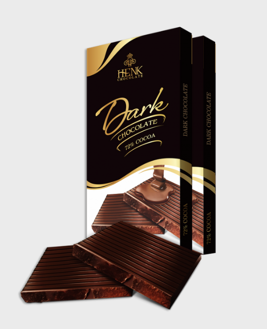 COMBO 2 Thanh Socola Đen 72% Cacao
