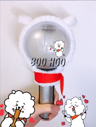 Bờm BT21 trang trí Bomb Lightstick BTS