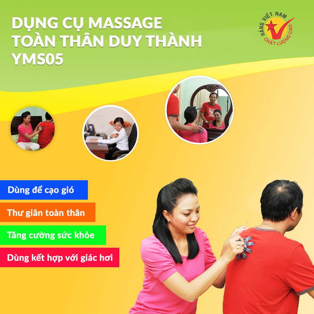 Dụng cụ massage toàn thân Duy Thành YMS05