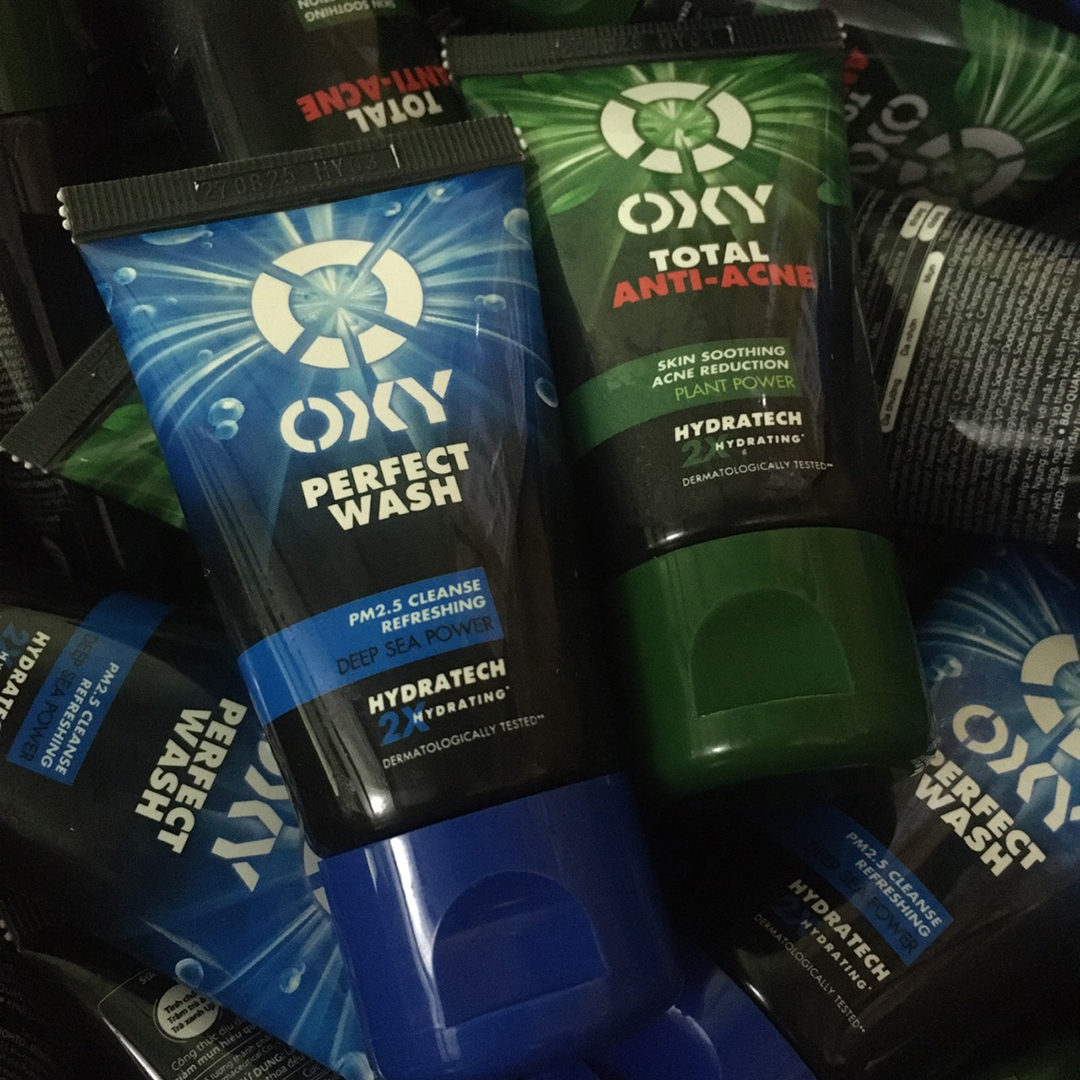 Combo 5 tuýp sữa rửa mặt Oxy- Hàng tặng 25g