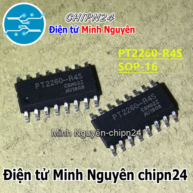 [2 con] (SOP) IC Dán PT2260 SOP-16 (SMD) (PT2260-R4S 2260) - HH003834