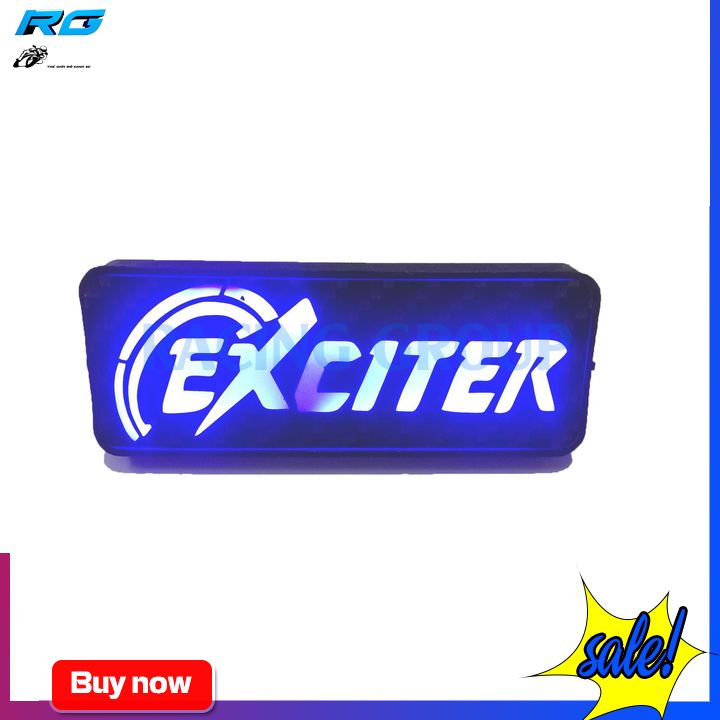 Chữ led gắn đuôi dè xe máy Exciter, Winner,...