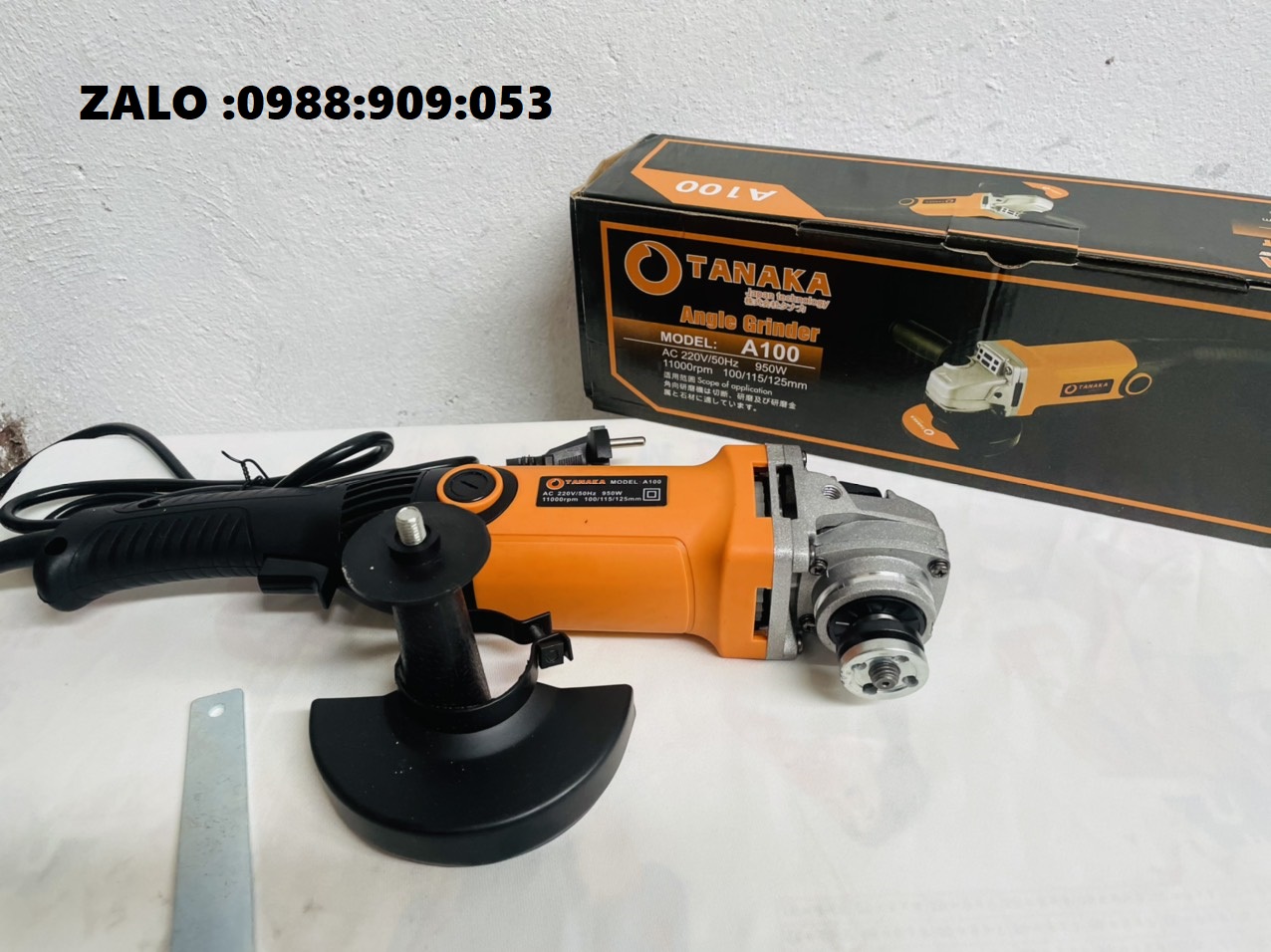 Combo máy mài kèm lưỡi cưa xích cắt cây