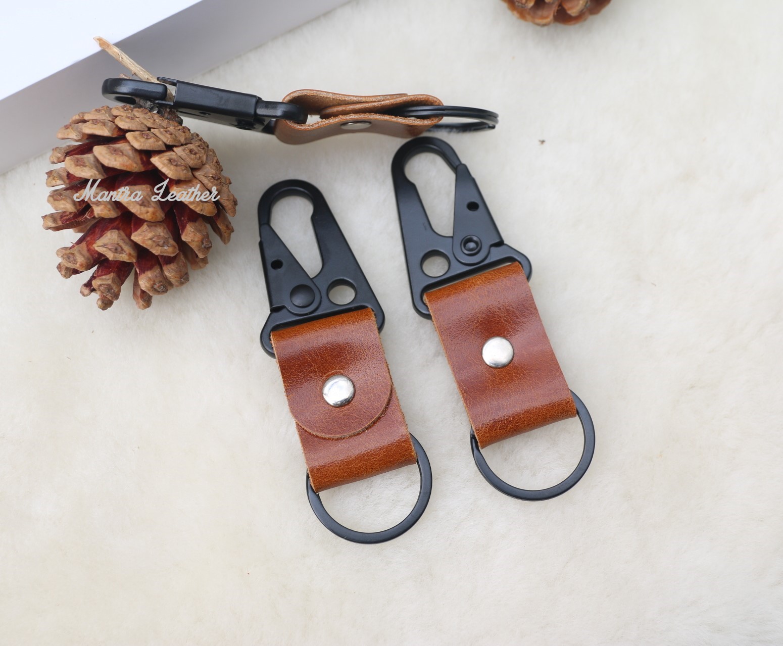 [HCM]Móc Khóa Da Càng Cua Handmade