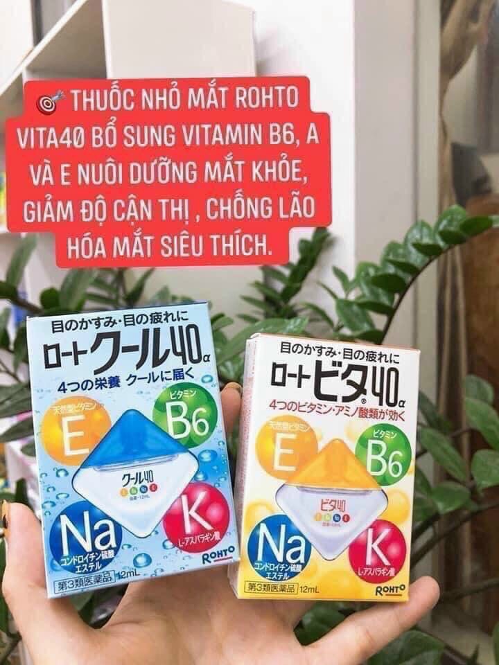 Nước Nhỏ Mắt Rohto Nội Địa Nhật Bản