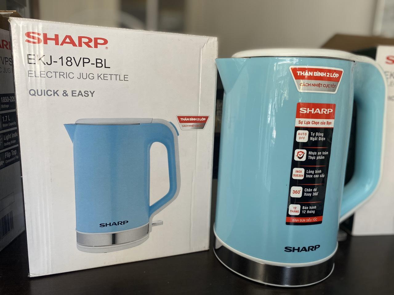 Bình đun siêu tốc Sharp EKJ‑17VP