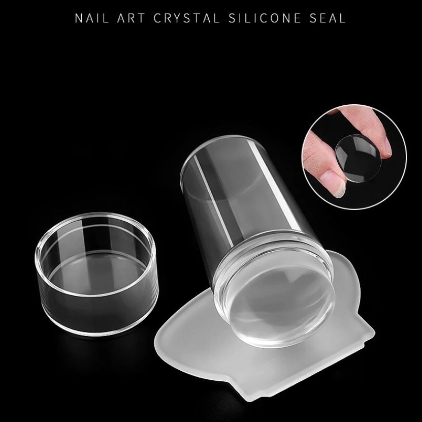 Con dấu silicone in khuôn in, làm phen đầu móng - Nail 937