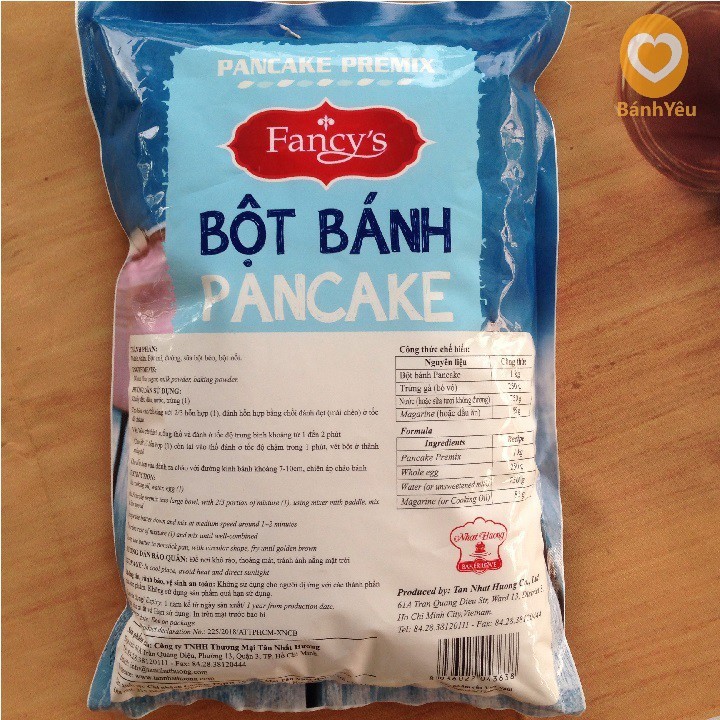 Bột bánh Rán American Pancake Fancys 1kg