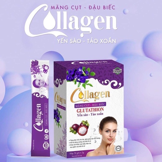 COLLAGEN MĂNG CỤT ĐẬU BIẾC ZENPALI