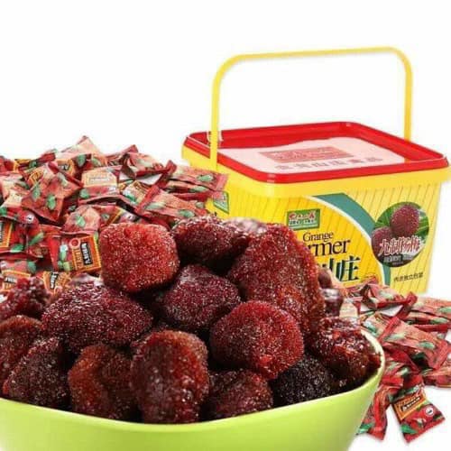 Ô mai thanh mai hộp 620gr - 50 cái - đồ ăn vặt siêu mê giá rẻ