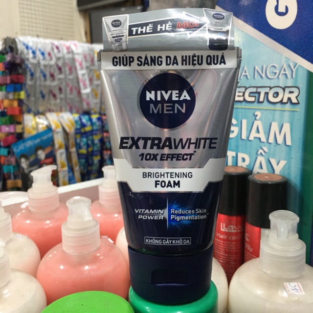 Sữa rửa mặt Nivea Men sáng da và sạch sâu 100g