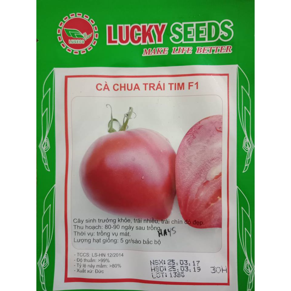 Hạt giống Cà Chua Trái Tim F1